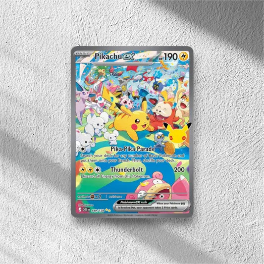 Pikachu ex 30th Celebration Special Illustration Rare 149/128