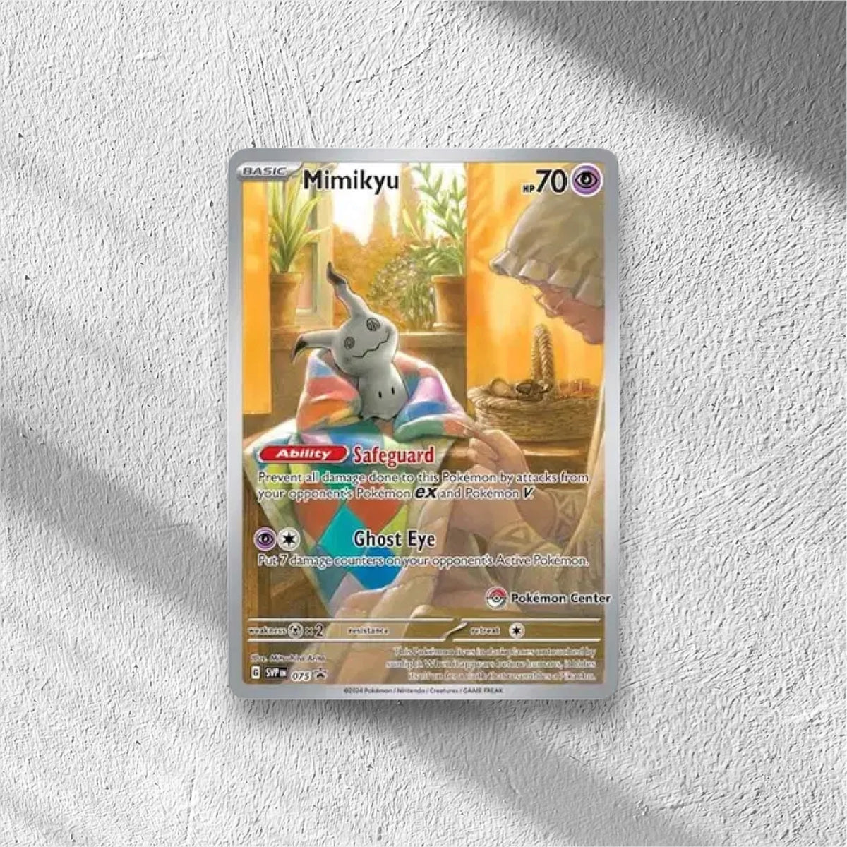 Mimikyu (Pokemon Center Exclusive) Scarlet & Violet Promo Promo 075