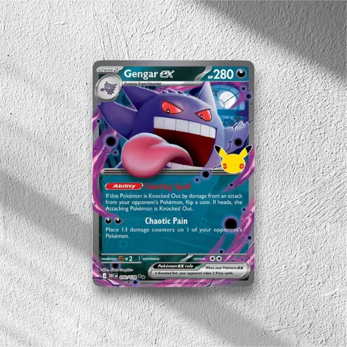Gengar ex 30th Celebration 090/128