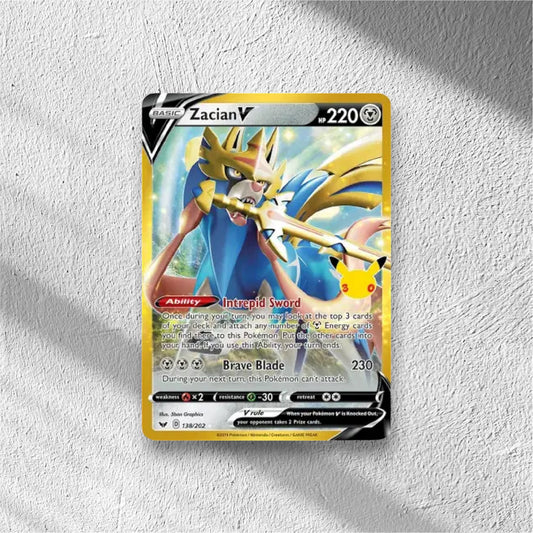 Zacian V 30th Celebration: Classic Collection 138/202