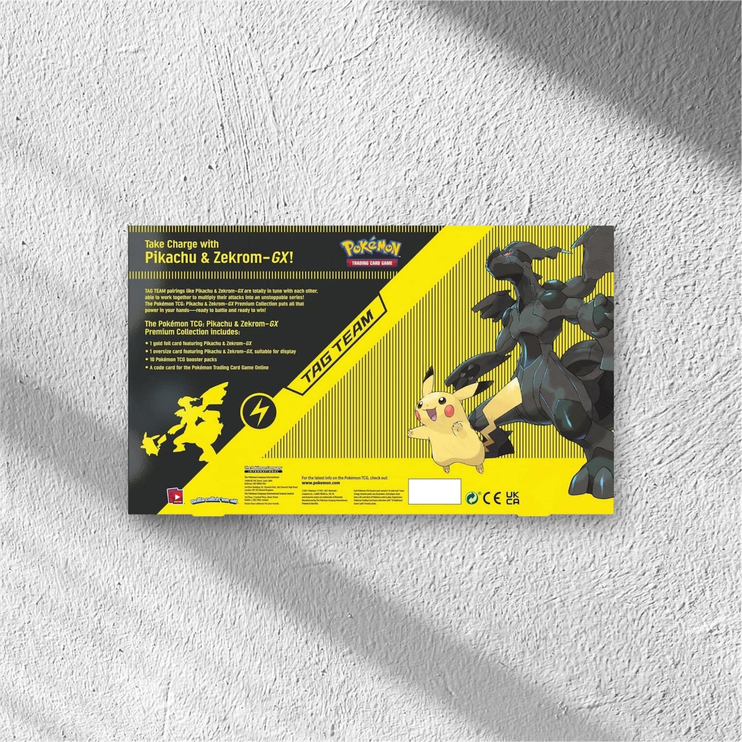 Pikachu & Zekrom Gx Box - WolfCards