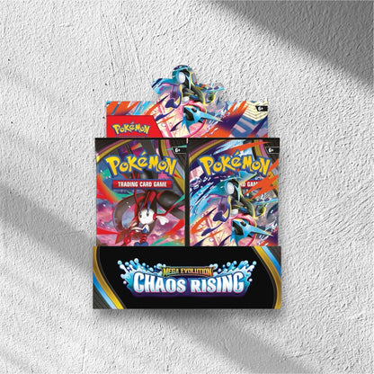 Pokémon TCG: Mega Evolution-Chaos Rising Booster Display Box (36 Packs) - WolfCards