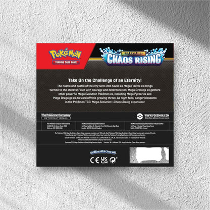Pokémon TCG: Mega Evolution-Chaos Rising Booster Display Box (36 Packs) - WolfCards