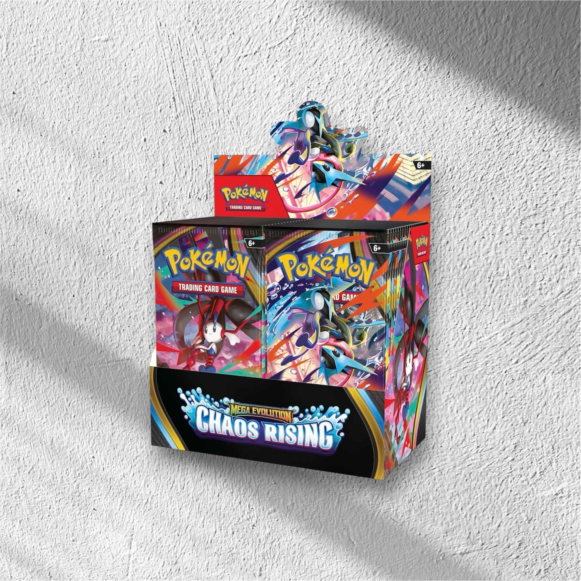 Pokémon TCG: Mega Evolution-Chaos Rising Booster Display Box (36 Packs) - WolfCards
