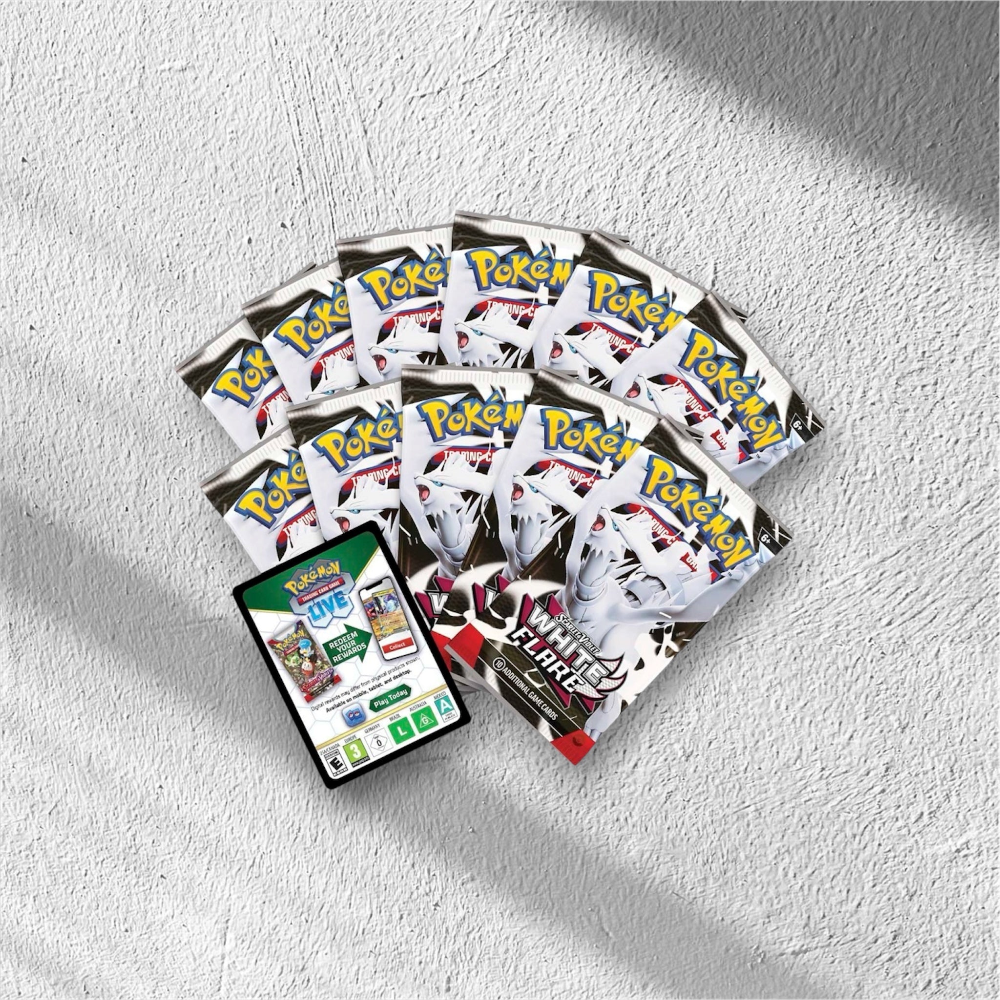 Pokémon Scarlet & Violet White Flare Pokémon Center ETB