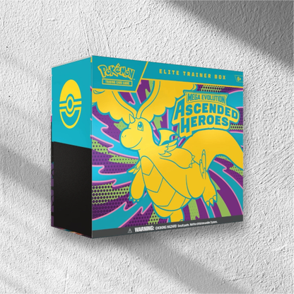Pokemon - Mega Evolution - Ascended Heroes - Elite Trainer Box - WolfCards
