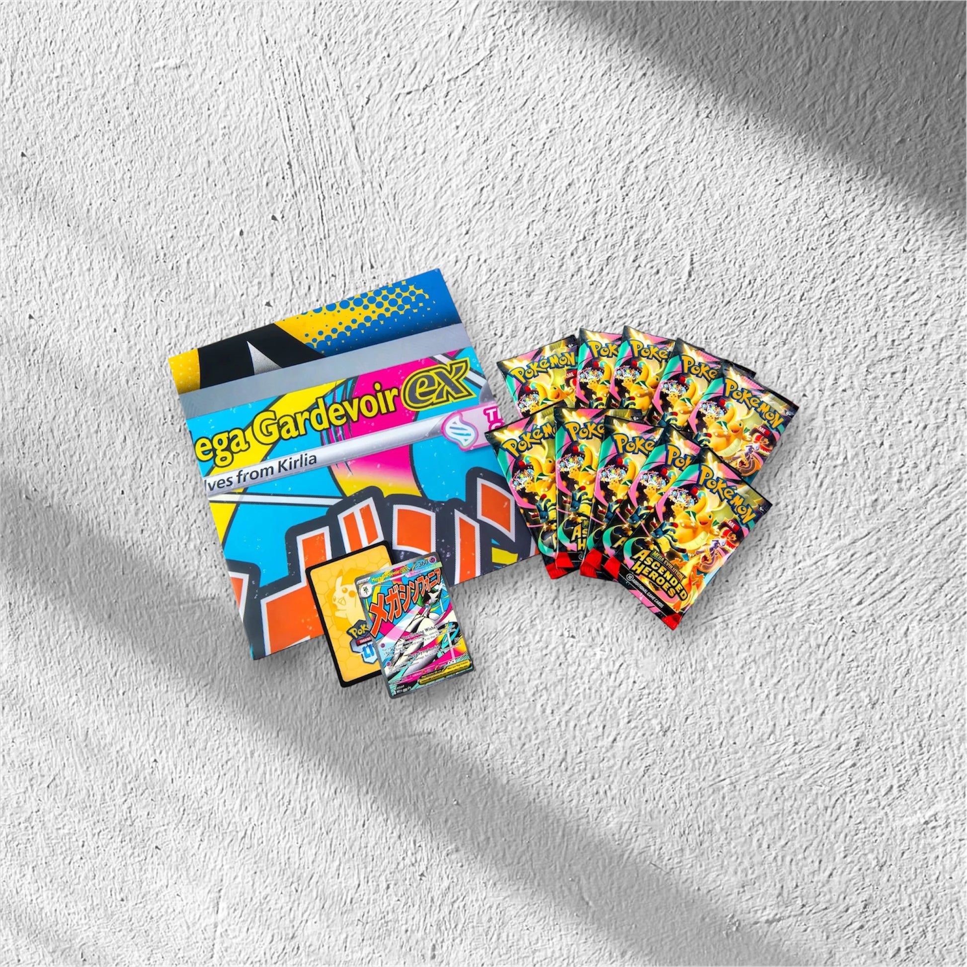 Pokemon - Mega Evolution - Ascended Heroes - Poster Collection - Mega Gardevoir Ex - WolfCards