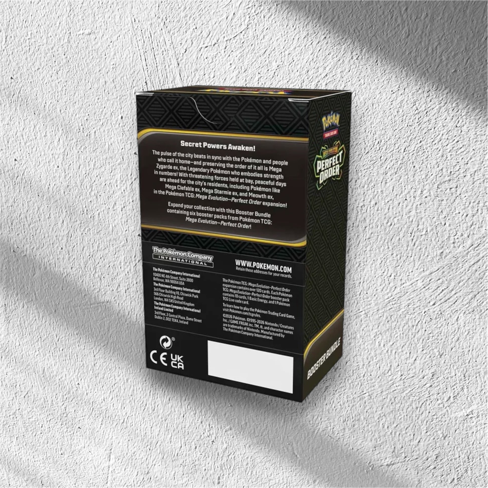 Pokemon - Mega Evolution - Perfect Order - Booster Bundle - WolfCards