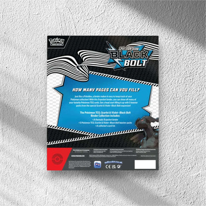 Pokemon - Scarlet And Violet - Black Bolt - Binder Collection - WolfCards