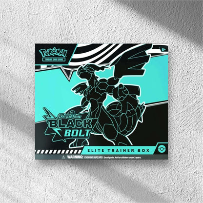 Pokemon - Scarlet And Violet - Black Bolt - Elite Trainer Box - WolfCards