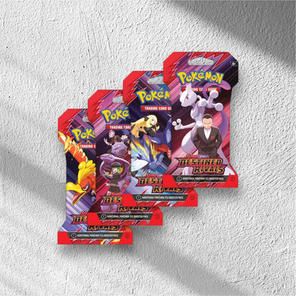 Pokemon - Scarlet And Violet - Destined Rivals - Sleeved Booster Pack - WolfCards
