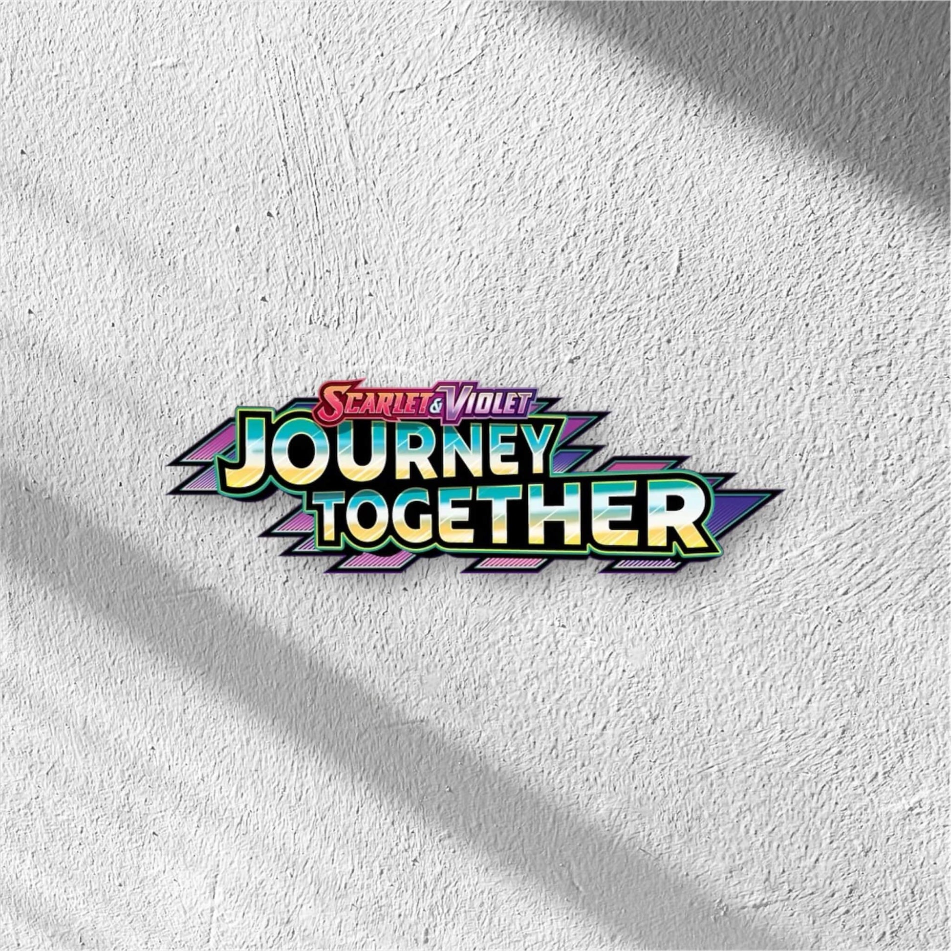 Pokemon - Scarlet And Violet - Journey Together - Logo - WolfCards