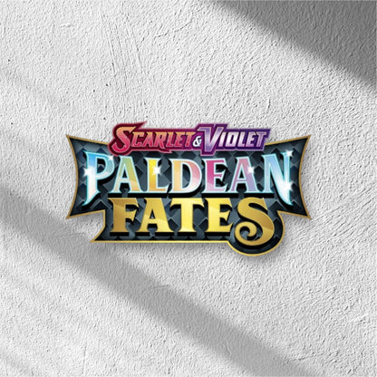 Pokemon - Scarlet And Violet - Paldean Fates - Logo - WolfCards