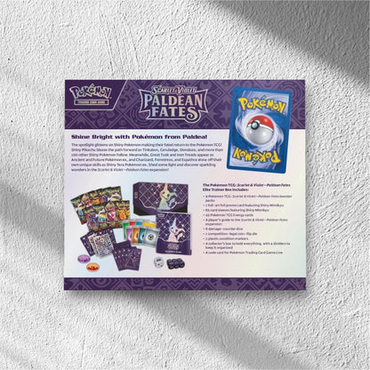 Pokemon - Scarlet And Violet - Paldean Fates - Elite Trainer Box - WolfCards