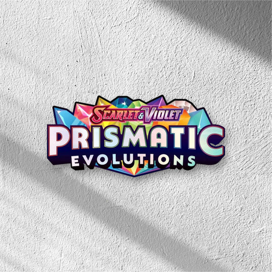 Pokemon - Scarlet And Violet - Prismatic Evolutions - Logo - WolfCards