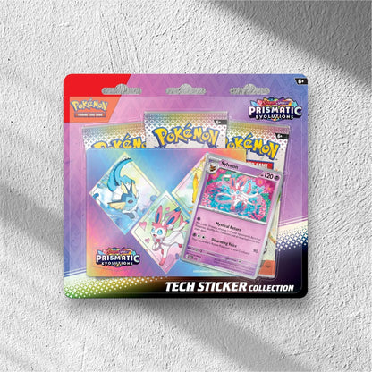 Pokemon - Scarlet And Violet - Prismatic Evolutions - Tech Sticker Collection - Sylveon - WolfCards