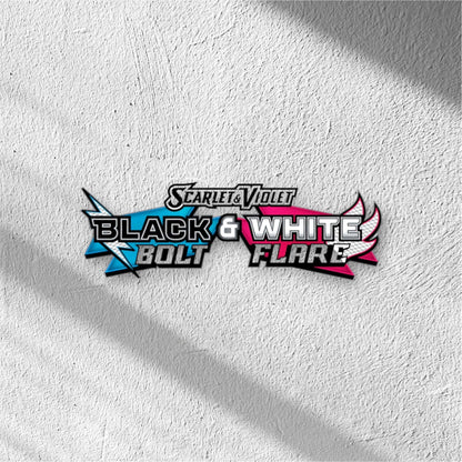 Pokemon - Scarlet And Violet - White Flare - Logo - WolfCards