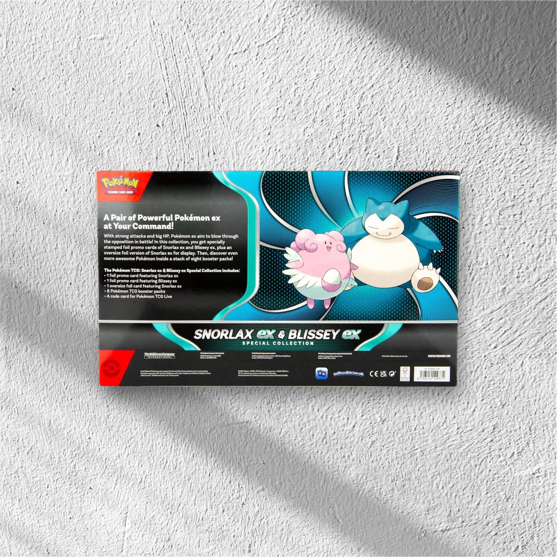 Pokemon Tcg: Snorlax Ex & Blissey Ex Special Collection - WolfCards
