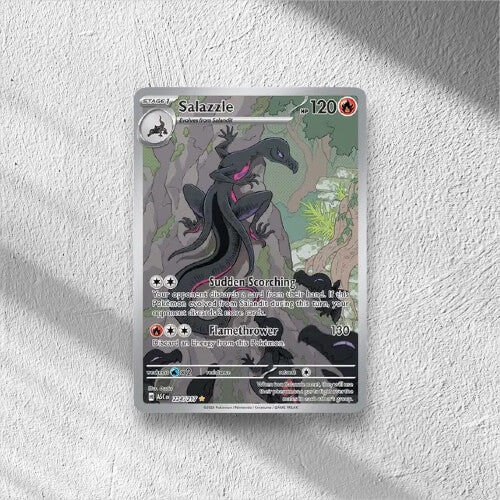 Salazzle Ascended Heroes Illustration Rare 224/217 - WolfCards