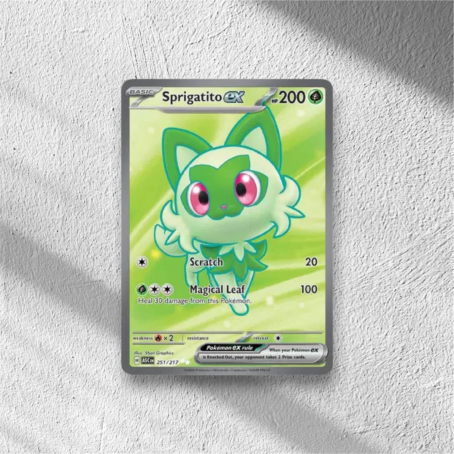Sprigatito ex Ascended Heroes Ultra Rare 251/217 - WolfCards