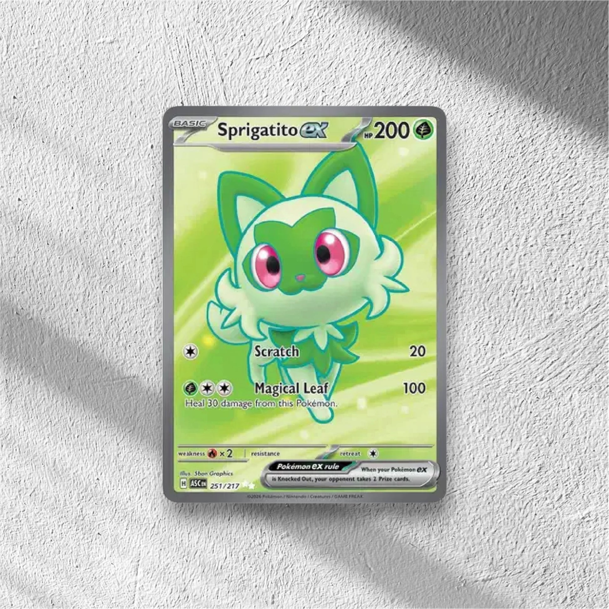 Sprigatito ex Ascended Heroes Ultra Rare 251/217 - WolfCards