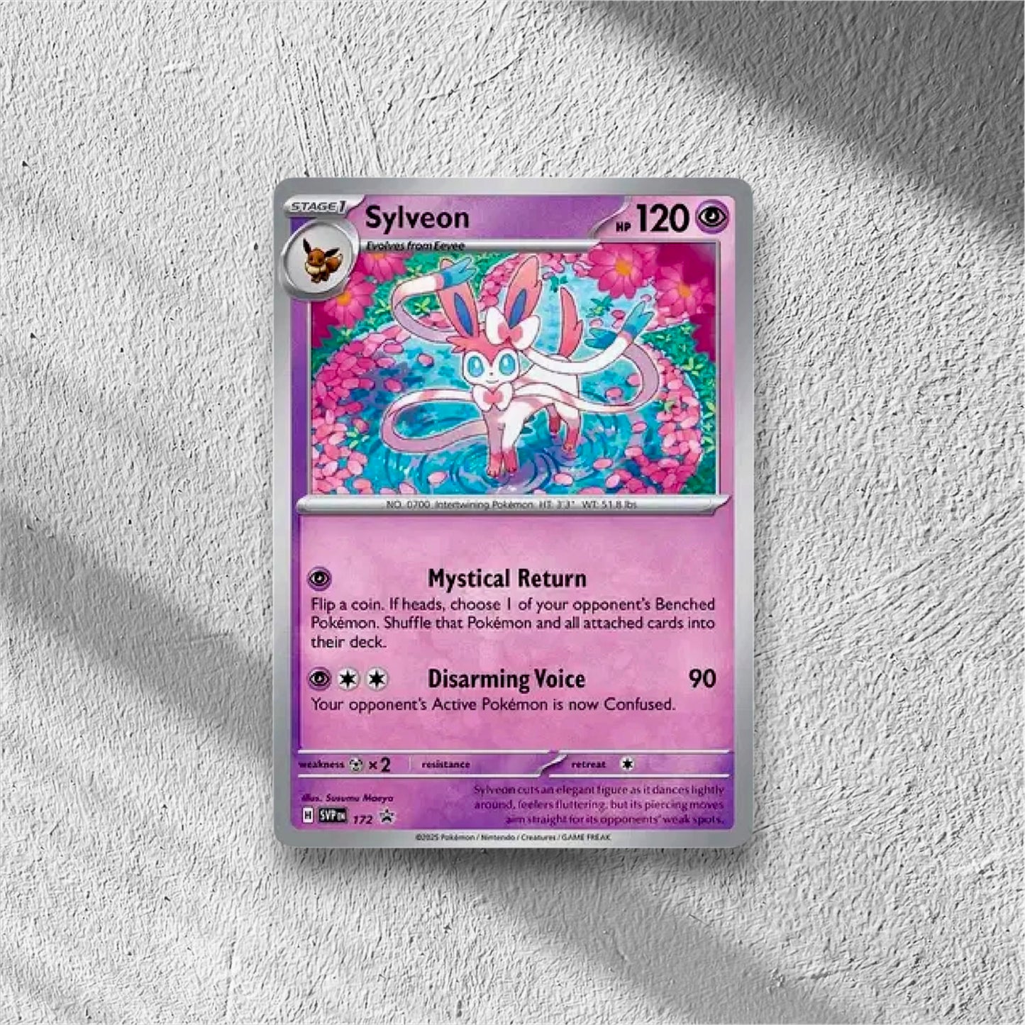 Sylveon Scarlet & Violet Promo 172 - WolfCards