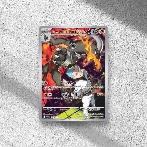 Team Rocket's Houndoom Destined Rivals Illustration Rare 191/182 - WolfCards