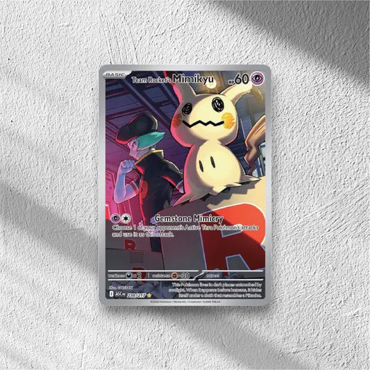 Team Rocket's Mimikyu Ascended Heroes Illustration Rare 238/217 - WolfCards