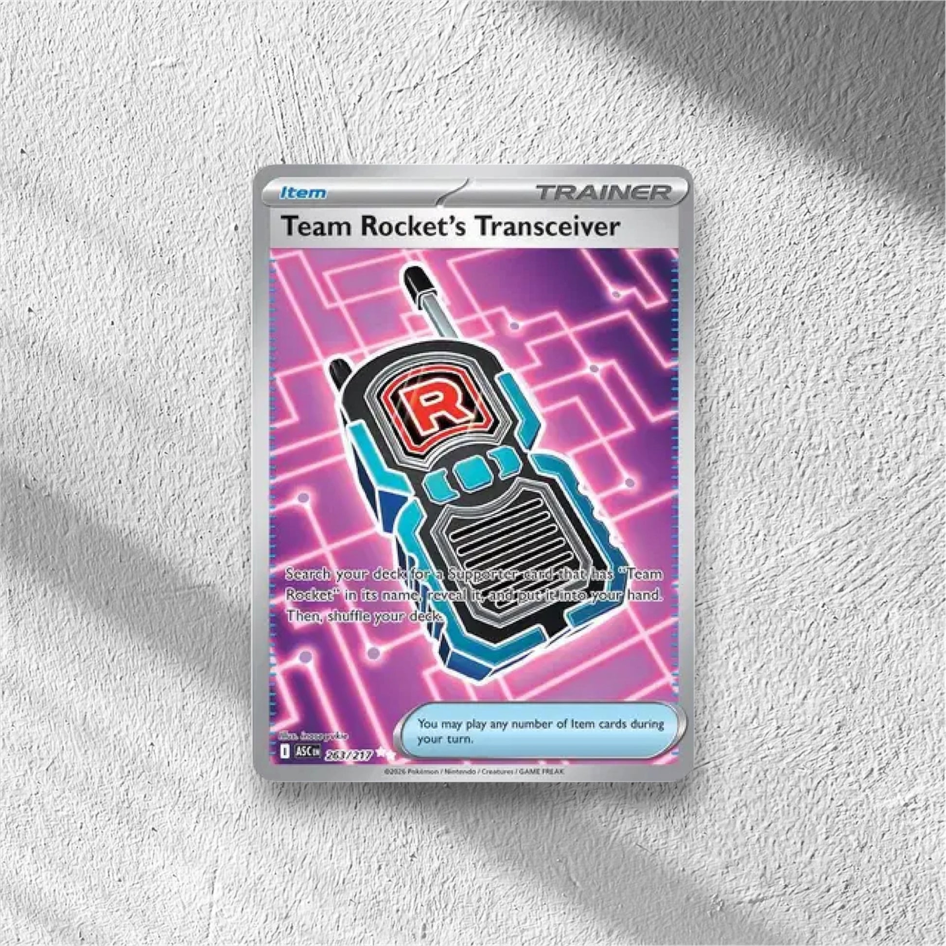 Team Rocket's Transceiver Ascended Heroes Ultra Rare 263/217 - WolfCards