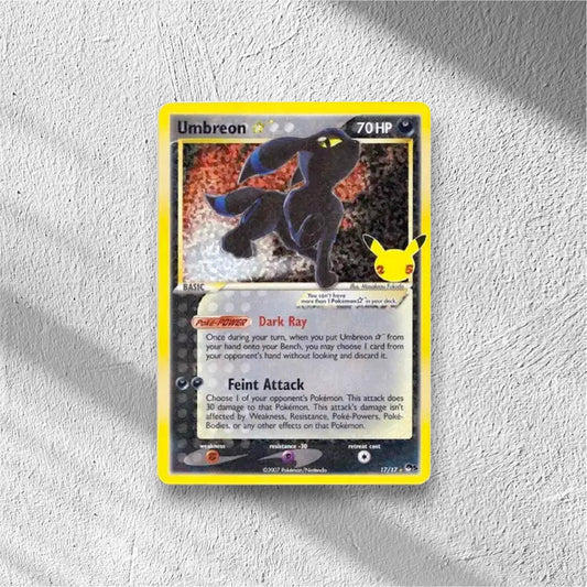 Umbreon Gold Star Celebrations: Classic Collection Classic Collection 17/17 - WolfCards