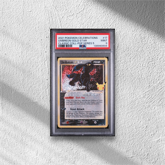 Umbreon Gold Star Celebrations: PSA 9 - WolfCards