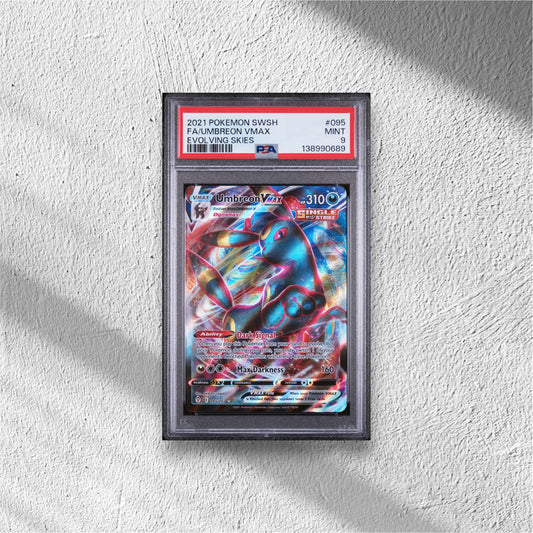 Umbreon VMAX Evolving Skies Ultra Rare 095/203 PSA 9 - WolfCards