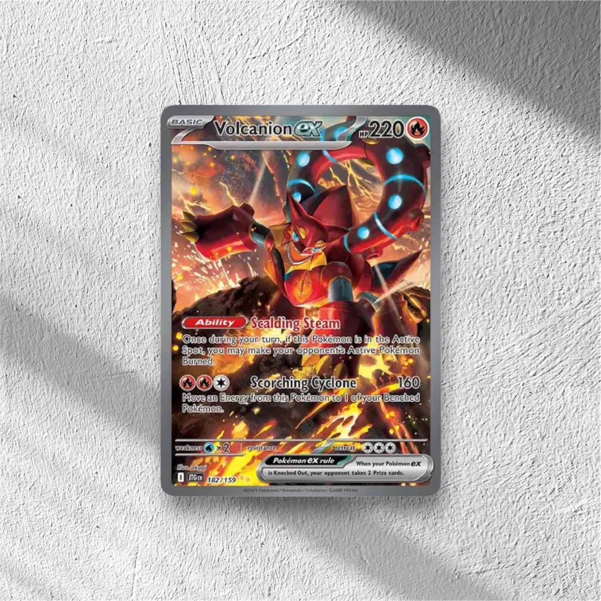 Volcanion ex Journey Together Special Illustration Rare 182/159 - WolfCards