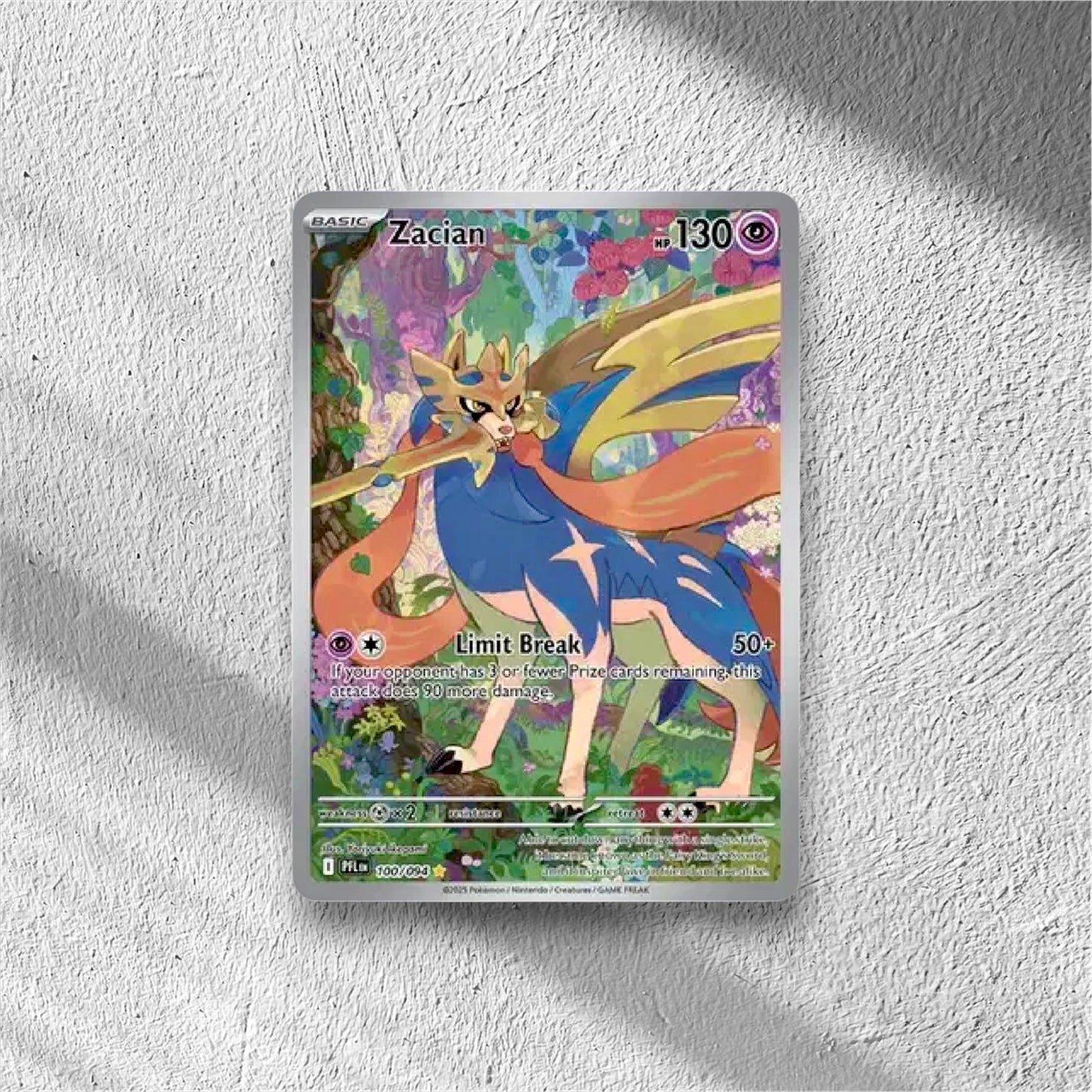 Zacian Phantasmal Flames Illustration Rare 100/094 - WolfCards